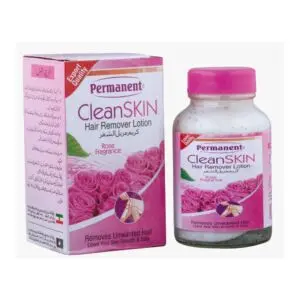 Permanent Clean Skin Hair Remover Cream (Rose) 100gm+20gm Combo