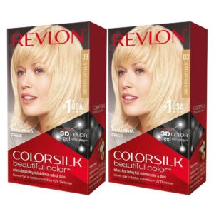 Revlon Colorsilk 03 Ultra Light Sun Blonde (Combo Pack)
