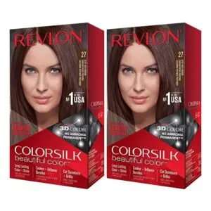 Revlon Colorsilk 27 Deep Rich Brown (Combo Pack)