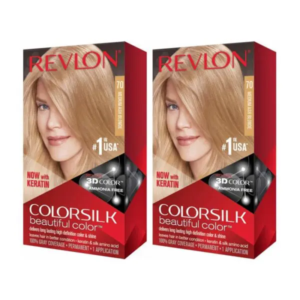 Revlon Colorsilk 70 Medium Ash Blonde (Combo Pack) – Trynow.pk