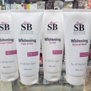 SB Whitening Facial Kit Pack of 4 Tubes