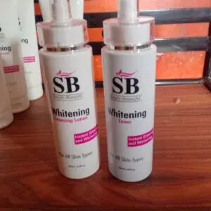 SB Whitening Toner & Cleansing Lotion Pack of 2