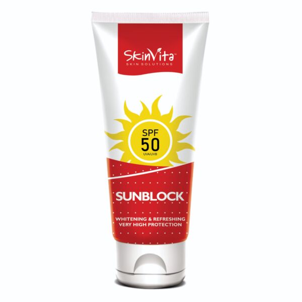 SkinVita Sunblock Cream SPF50 (200gm)