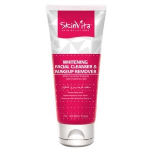 SkinVita Whitening Facial Cleanser & Makeup Remover (200gm)