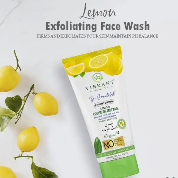 Vibrant Lemon Exfoliating Face Wash (150ml)