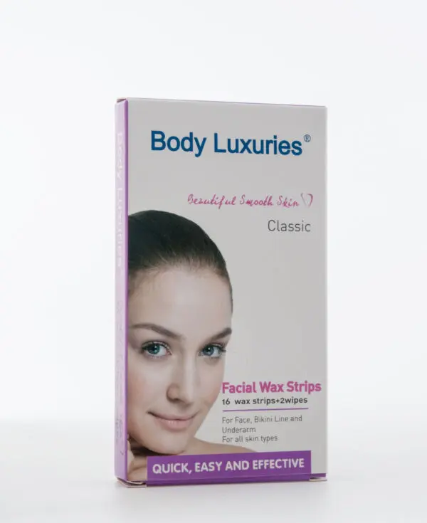 Body Luxuries Body Facial Wax Strips Classic