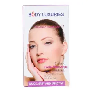 Body Luxuries Classic Facial Wax Strips (16+2S)