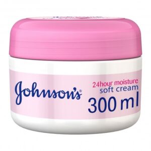 Johnsons 24Hour Moisture Soft Cream (300ml)