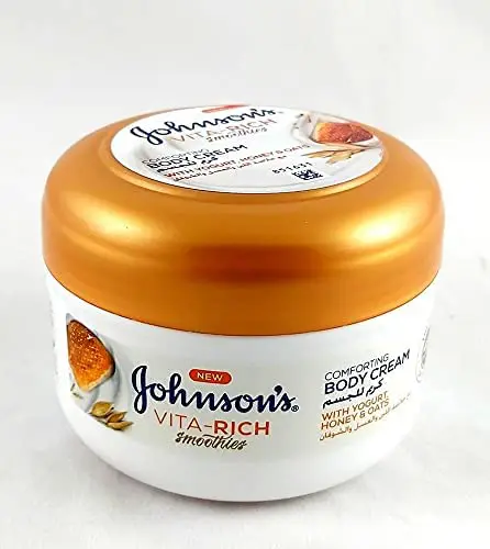 JOHNSON'S® Vita-Rich Soothing Body Cream with Rose Water