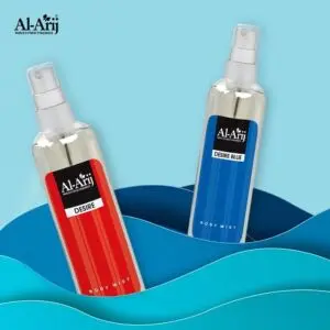 Al Arij Body Mist Desire Blue & Red 125ml Pack of 2