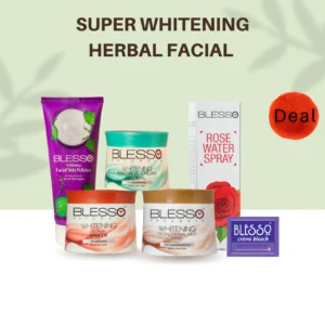 Blesso Super Whitening Herbal Facial Deal Pack of 6