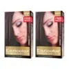 Eazicolor Premium Hair Color 5NW Light Natural Warm Brown Combo Pack