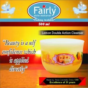 Fairly Whitening Lemon Double Action Cleanser 500ml