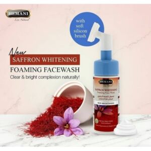 Hemani Herbal Brightening Foam Face Wash With Saffron