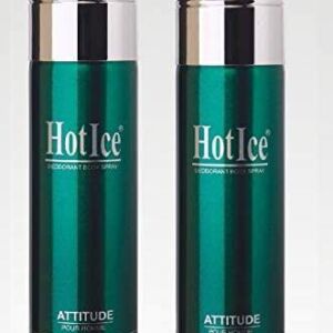 Hot Ice Attitude Body Spray Combo Pack 200ml Each