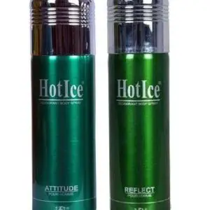 Hot Ice Body Spray Combo Pack (Attitude & Reflect) 200ml Each