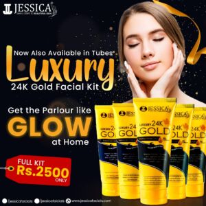Jessica 24K Gold Facial Kit Tube Pack of 5