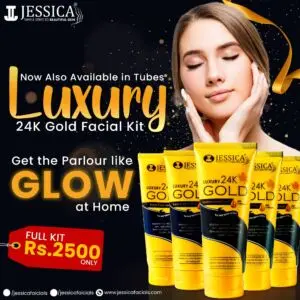 Jessica 24K Gold Facial Kit Tube Pack of 5