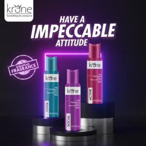 Krone Men Perfumed Bodysprays Pack of 3