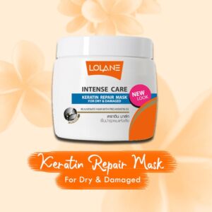 Lolane Intense Care Keratin Repair Mask (For Dry & Damaged Hair) 200gm