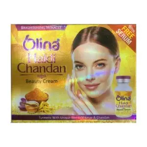 Olina Haldi Chandan Beauty Cream With Free Serum