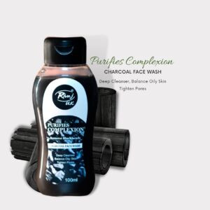 Rivaj UK Purifies Complexion Charcoal Gel Face Wash 100ml