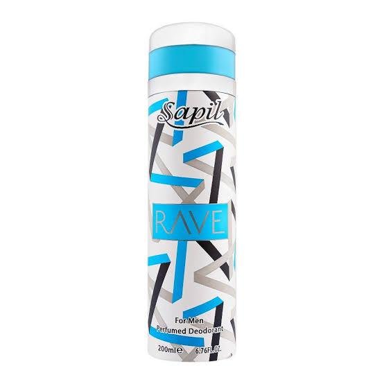 Sapil Rave Body Spray For Men 200ml