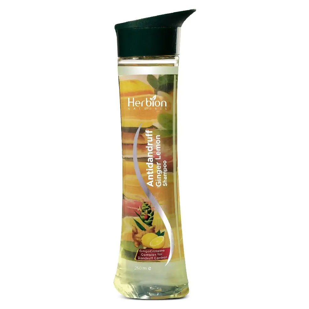 Herbion Anti Dandruff Shampoo (Ginger Lemon) 250ml