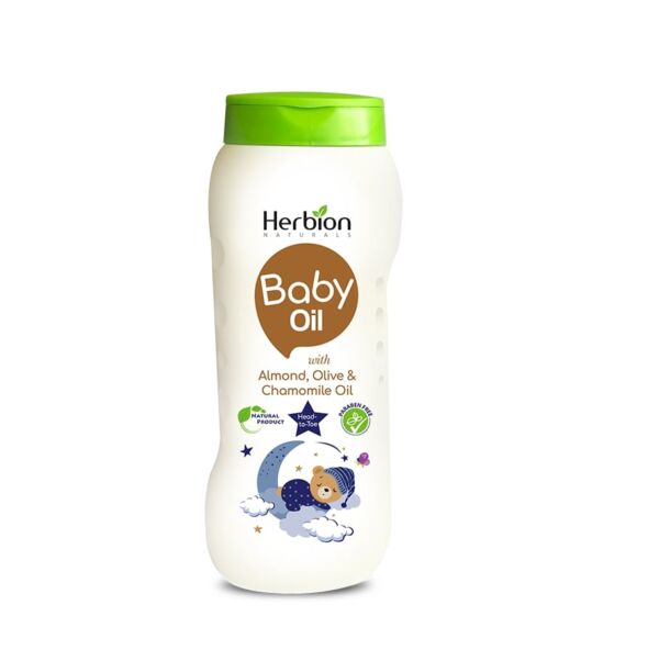 Herbion Baby Oil With Olive & Jojoba