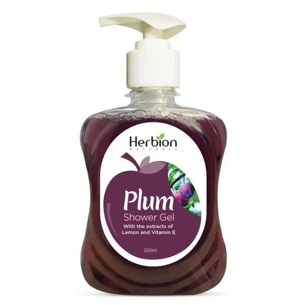 Herbion Plum Shower Gel (250ml)