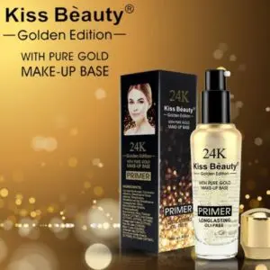 Kiss Beauty 24K Gold Matte Primer Oil Free Long Lasting (40ml)