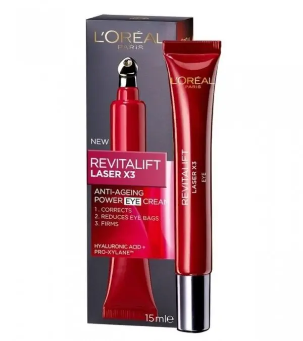 L'Oreal Paris Revitalift Laser x 3 Anti-Aging Eye Cream (15ml)