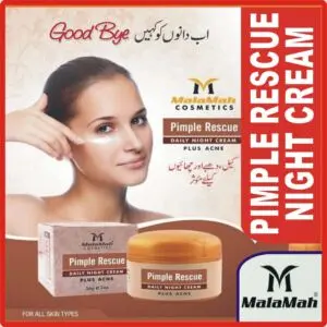 Malamah Pimple Rescue Daily Night Cream 30gm