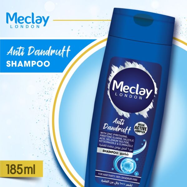 Meclay London Anti Dandruff Shampoo (185ml)