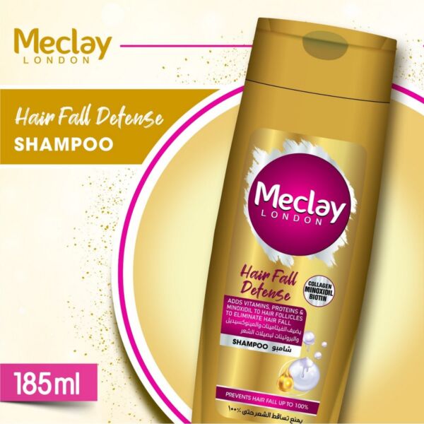 Meclay London Hair Fall Defense Shampoo (185ml)