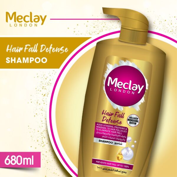Meclay London Hair Fall Defense Shampoo (680ml)