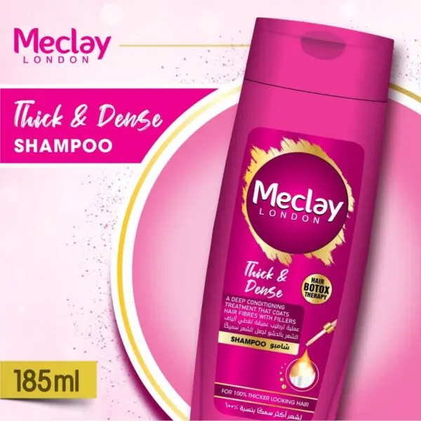 Meclay London Thick & Dense Shampoo (185ml)