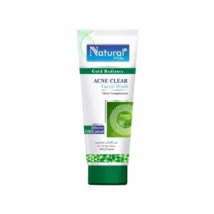 Natural White Acne Clear Face Wash
