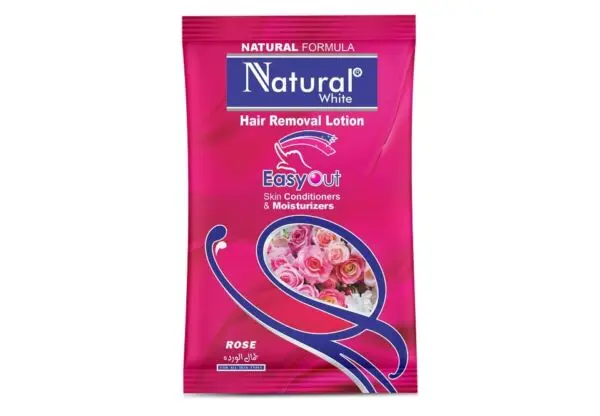 Natural White Easy Out Hair Remover Sachet