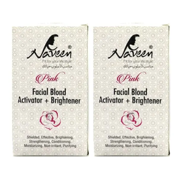 Naveen Pink Facial Blonde Activator + Brightener (Combo Pack)