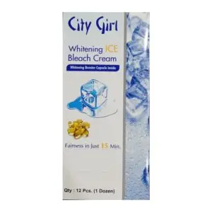 City Girl Whitening Ice Bleach Creme (Pack of 12)