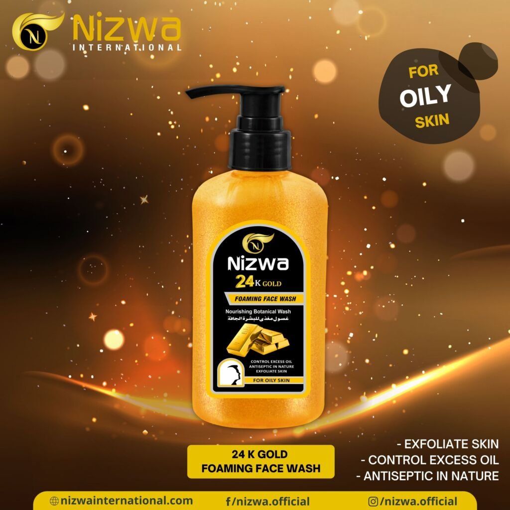 Nizwa Gold 24K Gold Foaming Face Wash – Trynow.pk