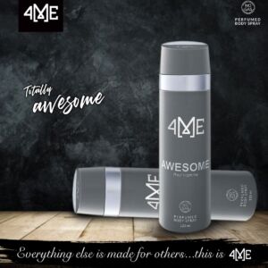 4ME Awesome Perfumed Body Spray (120ml) Pack of 2