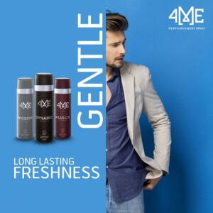 4ME Perfumed Body Spray (120ml) Each Pack of 3 Deal