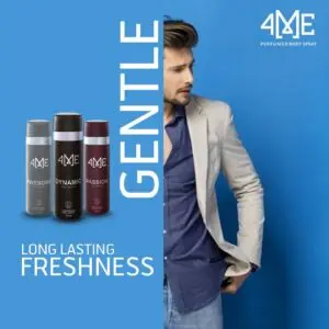 4ME Perfumed Body Spray (120ml) Each Pack of 3 Deal