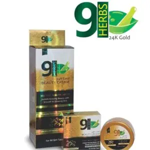 9 Herbs 24K Gold Beauty Cream (Pack of 6)