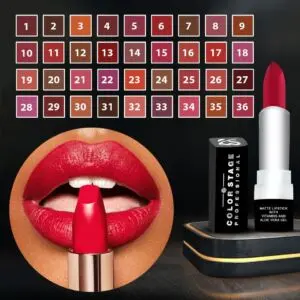 Color Stage Matte Lipstick Shade 1