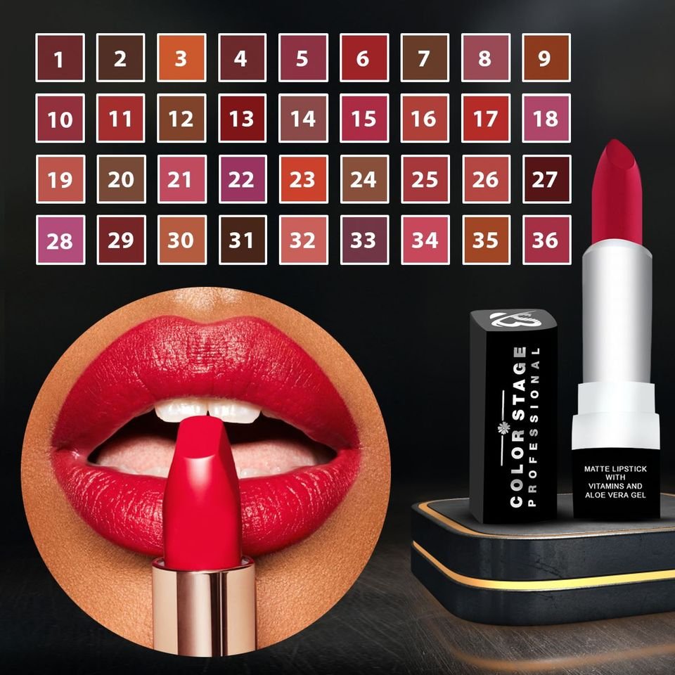 Color Stage Matte Lipstick Shade 19
