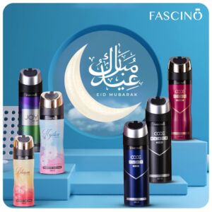Fascino Perfumed Body Sprays Pack of 6 Deal