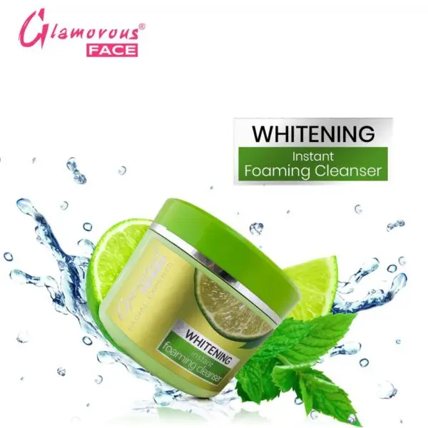 Glamorous Face Whitening Instant Foaming Cleanser (500ml)